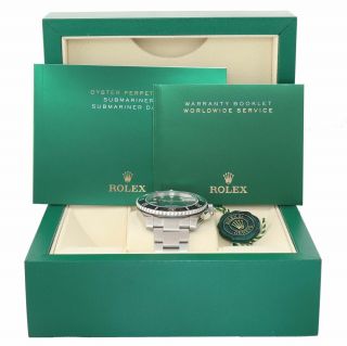 2020 Rolex Submariner Date 116610 Steel Black Ceramic Bezel Watch Box 3