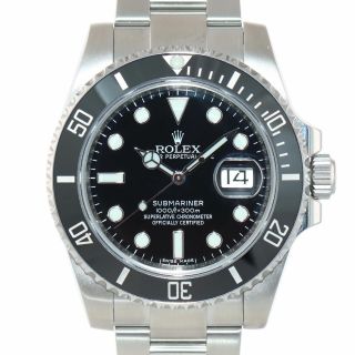 2020 Rolex Submariner Date 116610 Steel Black Ceramic Bezel Watch Box 4