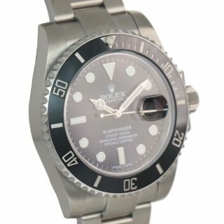 2020 Rolex Submariner Date 116610 Steel Black Ceramic Bezel Watch Box 5