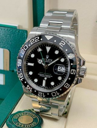 Rolex GMT Master II 116710LN 40mm Black Dial Ceramic Bezel 2016 WITH PAPERS 2