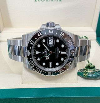 Rolex GMT Master II 116710LN 40mm Black Dial Ceramic Bezel 2016 WITH PAPERS 3