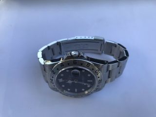 Rolex Explorer Ii 16570 Black Dial Watch