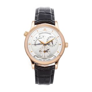 Jaeger - Lecoultre Master Geographic Gold Auto 38mm Mens Watch Q1422420