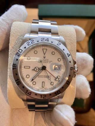 2006 Rolex Explorer Ii 16570 Polar Mens Watch