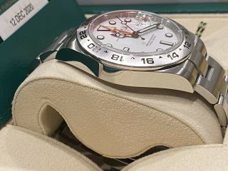 Rolex Explorer II 216570 Stainless Steel White Dial 42MM Watch 2020 5