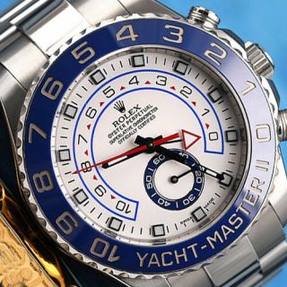 Rolex Yacht - Master Ii 116680 White Dial Automatic 44mm Men 