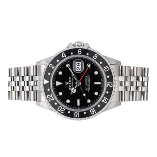 Rolex GMT - Master II Auto 40mm Steel Mens Jubilee Bracelet Watch Date 16710 2