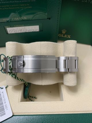 Rolex Submariner Date 116610 Oyster Steel Ceramic Bezel Watch BOX/PAPERS UNWORN 4
