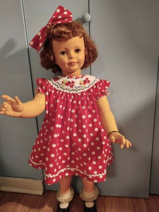 Adorable Tagged " Marmellata " Vintage Dress Fits Patti Play Pal & Dolls 36 "