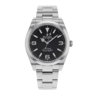 Rolex Explorer 214270 Black Dial Stainless Steel Automatic Mens Watch