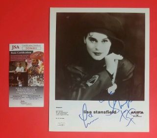 Lisa Stansfield Signed Rare Orginal Vintage 8x10 Record Company Promo Photo