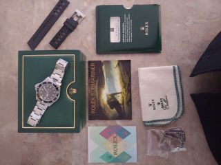 Rolex Submariner 14060m Last Of The Best 2 Liner 2004 F Serial W/papers/box