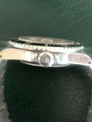Rolex Submariner Date Stainless Steel Watch Black Dial Bezel 16610