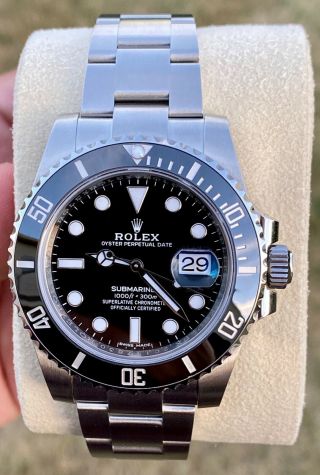 - 2020 - Rolex Date Submariner - Box,  Papers,  AD Receipt - 116610LN - Black Dial 2