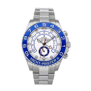 Rolex Yacht - Master Ii Auto 44mm Steel Mens Oyster Bracelet Watch 116680