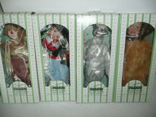 4 Seymour Mann Dolls " Wizard Of Oz Movie " Storybook Tiny Tots