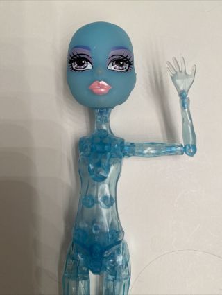 Monster High Create Monster Ice Girl Doll Parts Clear Blue Body Torso Head Arm