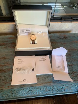 IWC Portuguese 7 Day Power Reserve 5001 - 13 Chronometer 18K Rose Gold - Box/Papers 5
