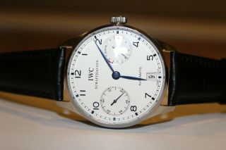 IWC Portuguese 7 day power reserve watch 2