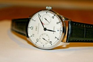 IWC Portuguese 7 day power reserve watch 3