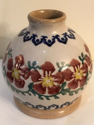 Nicholas Mosse Ireland Pottery Old Irish Rose Small Bud Vase 3 " Colors