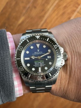Rolex Sea - Dweller Deepsea James Cameron D Blue Men ' s Watch 116660 2