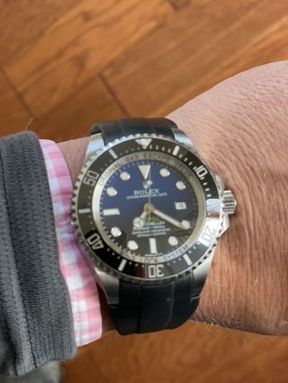 Rolex Sea - Dweller Deepsea James Cameron D Blue Men ' s Watch 116660 4