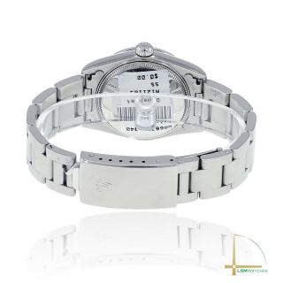 Rolex Datejust Ladies Watch Stainless Steel White MOP Diamond Dial & Bezel 31mm 6