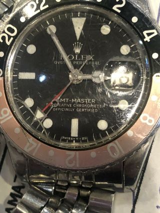 Rolex Mens Watch GMT Master Root Beer Watch Collectors Swiss Authentic 5