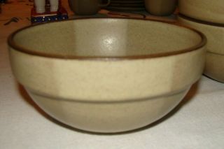 Vintage Heath Ceramics " Birch " Rim Bowl.  Mid - Century Modern.  5 Available.