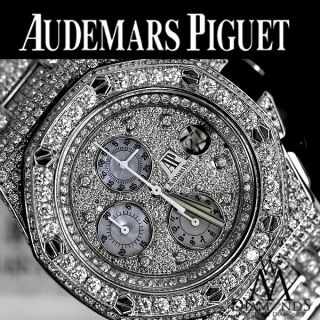 Diamond Audemars Piguet Royal Oak Offshore Watch Diamond Dial,  Case,  Bracelet 2