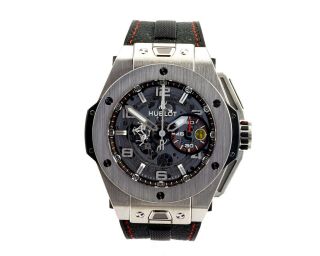 Hublot Big Bang Ferrari Chronograph 401.  Nx.  0123.  Gr 45 Mm Limited Edition Watch