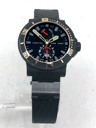 Ulysse Nardin Maxi Marine Diver Black Sea Boutique Ed.  263 - 95 - 3c Rose Gold