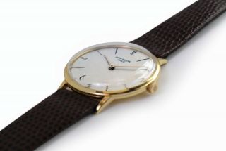 Vintage 1960 ' s PATEK PHILIPPE 18K Gold Men ' s Classic Style Watch Ref.  3468 2