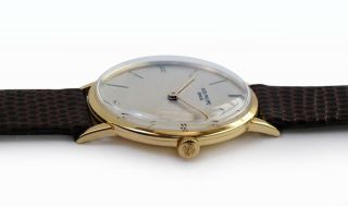 Vintage 1960 ' s PATEK PHILIPPE 18K Gold Men ' s Classic Style Watch Ref.  3468 3