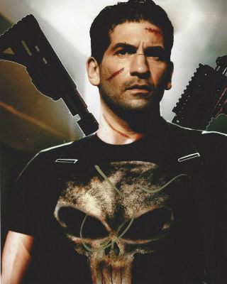 Jon Bernthal Hand Signed The Punisher 8x10 Photo B W/coa Actor The Walking Dead