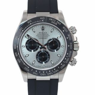 2020 Rolex Daytona Cosmograph 116519LN 18K White Gold Ceramic Silver Watch 3