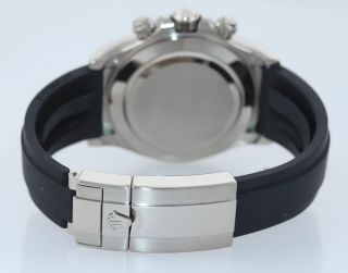 2020 Rolex Daytona Cosmograph 116519LN 18K White Gold Ceramic Silver Watch 6