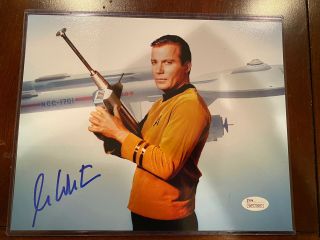 William Shatner Authentic Autographed Signed 8x10 Photo Star Trek Jsa Wp370987