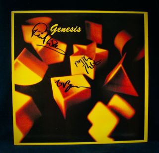 Genesis Autographed Genesis • Phil Collins • Mike Rutherford • Tony Banks Prog