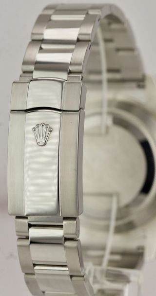 2017 Rolex DateJust II 41mm Black White Print Gray Roman Smooth Watch 116300 B,  P 4