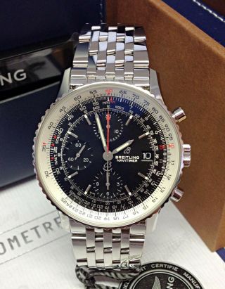 Breitling Navitimer 1 A13324 Chronograph 41mm Black Dial 2020 With Papers Unworn