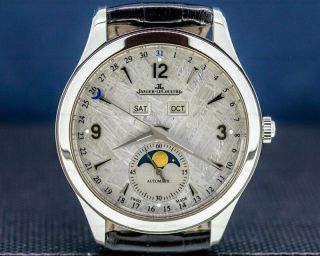 Jaeger Lecoultre Q1558421 Master Calendar Metorite Dial Ss And Papers