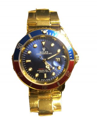 Rolex 18k Gold Submariner Men 