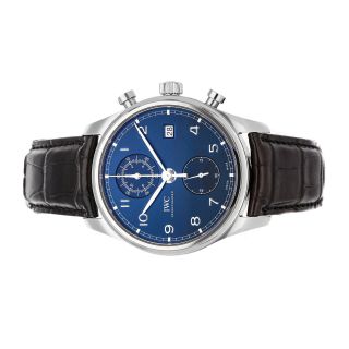 IWC Portugieser Chronograph Classic Mens Automatic Strap Watch IW3903 - 03 2