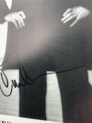 Johnny Cash Signed Autograph 8x10 Press Photo Columbia Records no 3