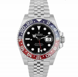 2020 Rolex GMT - Master II ' PEPSI ' Red Blue Ceramic Watch 126710 BLRO 3