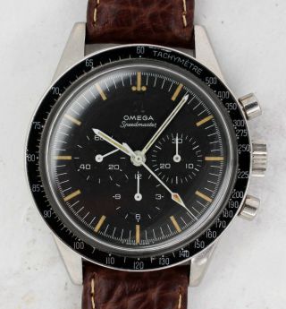 Vintage Omega Speedmaster Chronograph Wristwatch 105.  003 - 65 Cal.  321 Ed White