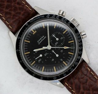 Vintage Omega Speedmaster Chronograph Wristwatch 105.  003 - 65 Cal.  321 Ed White 2