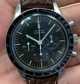 Vintage Omega Speedmaster Chronograph Wristwatch 105.  003 - 65 Cal.  321 Ed White 6